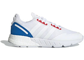adidas ZX 1K Boost White Blue - authentic adidas sneakers