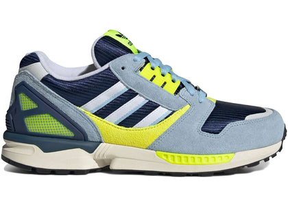 adidas ZX 8000 Dark Blue Solar Yellow - authentic adidas sneakers