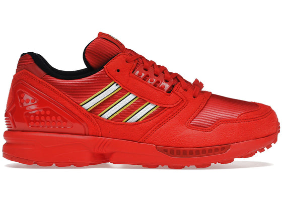 adidas ZX 8000 LEGO Color Pack Red sneakers - authentic adidas shoes