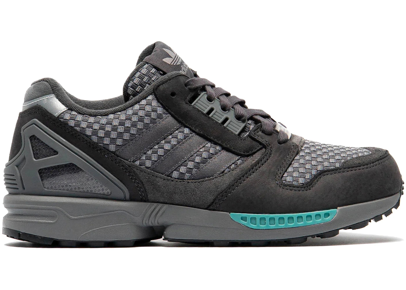 adidas ZX 8000 Utility Black Grey - vue 360