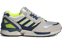 adidas ZX 8000 White Dark Blue Solar Yellow