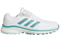 adidas Zoysia Spikeless Golf Cloud White Powder Teal Semi Flash Aqua (Women's)
