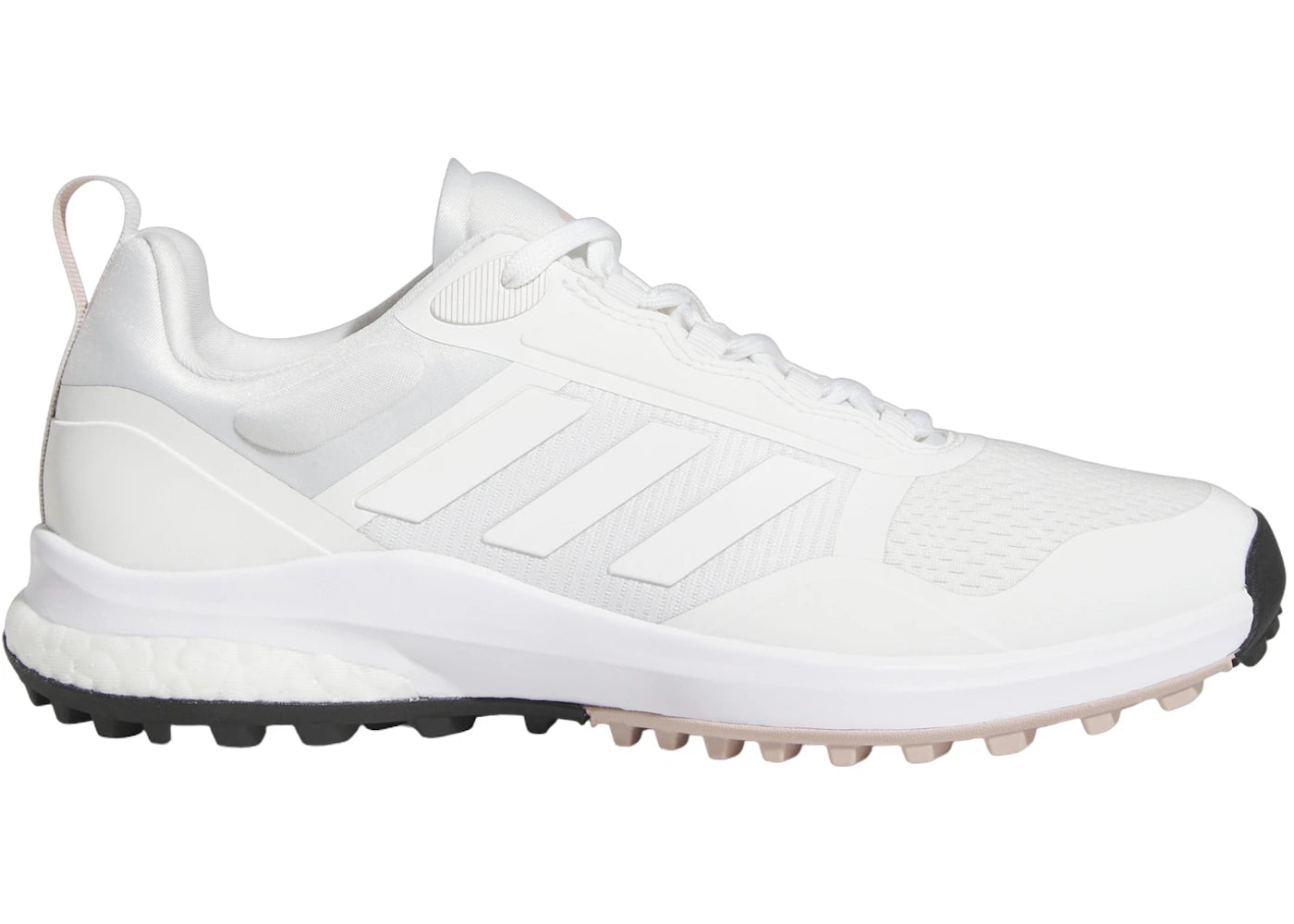 adidas Zoysia Spikeless Golf Cloud White Wonder Taupe (Women's) - vue 360
