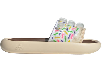 adidas Zplaash Slides Crystal Sand Preloved Brown Cloud White