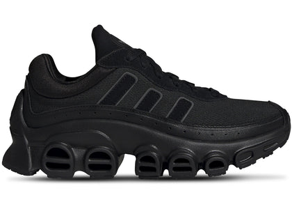adidas adiFOM Megaride Black Iron Metallic (GS) - sneakers view 2