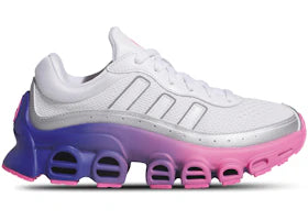 adidas adiFOM Megaride White Silver Lucid Pink (GS) - authentic adidas sneakers