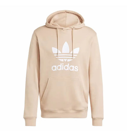 adidas Adicolor Classics Trefoil Hoodie Magic Beige - authentic adidas apparel