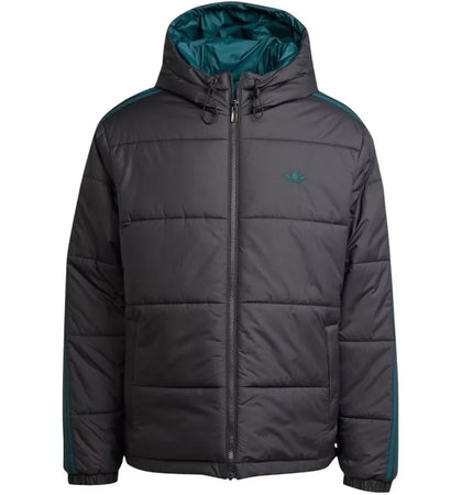 adidas Adicolor Reversible Jacket Black Aurora Ivy - authentic adidas apparel