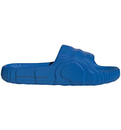 adidas Adilette 22 Slides Blue Bird Core Black - authentic adidas sneakers