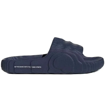 adidas Adilette 22 Slides Dark Blue - authentic adidas sneakers