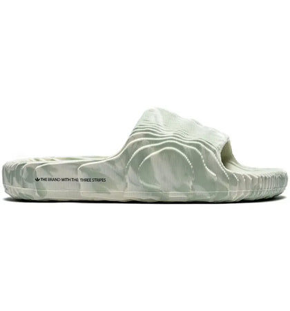 adidas Adilette 22 Slides Linen Green - authentic adidas sneakers
