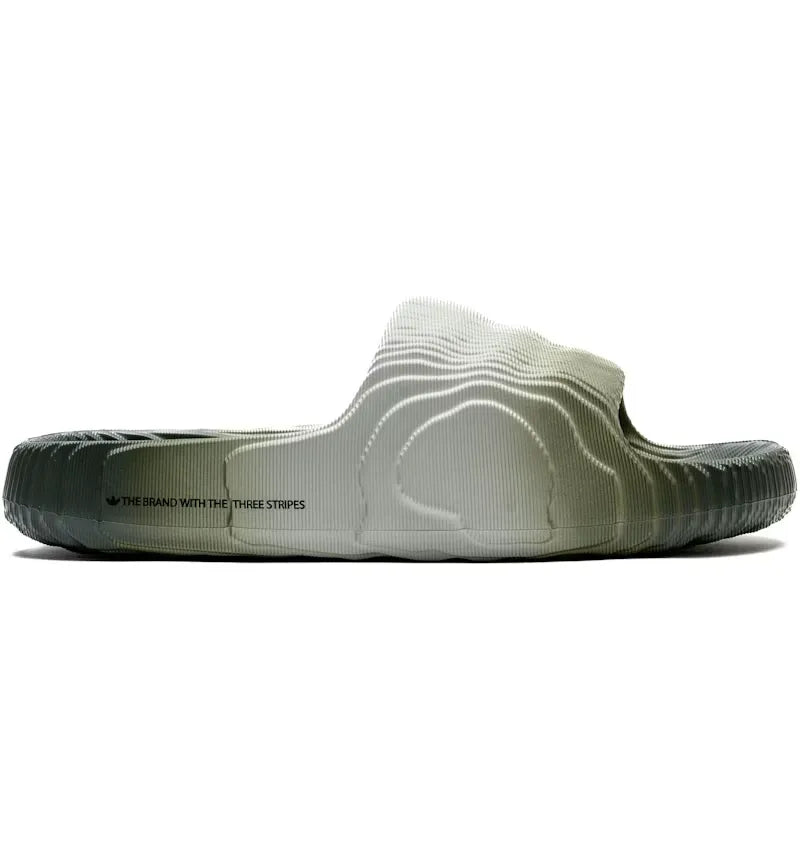 adidas Adilette 22 Slides Wonder Silver - vue 360