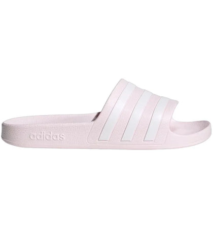 adidas Adilette Aqua Slides Almost Pink Cloud White - authentic adidas sneakers