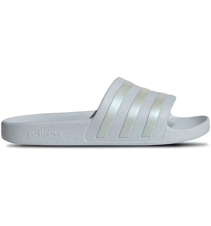 adidas Adilette Aqua Slides Halo Blue (Women's) - authentic adidas sneakers