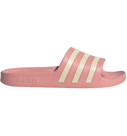 adidas Adilette Aqua Slides Wonder Mauve Wonder White - authentic adidas sneakers
