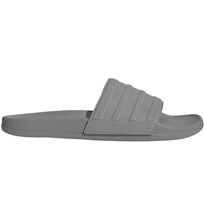 adidas Adilette Comfort Slides Charcoal Solid Grey - authentic adidas sneakers