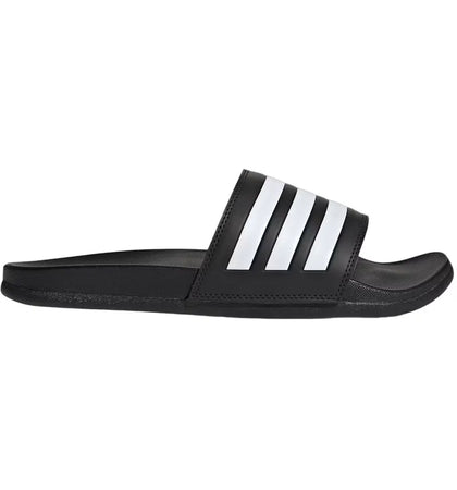 adidas Adilette Comfort Slides Core Black Cloud White - authentic adidas sneakers