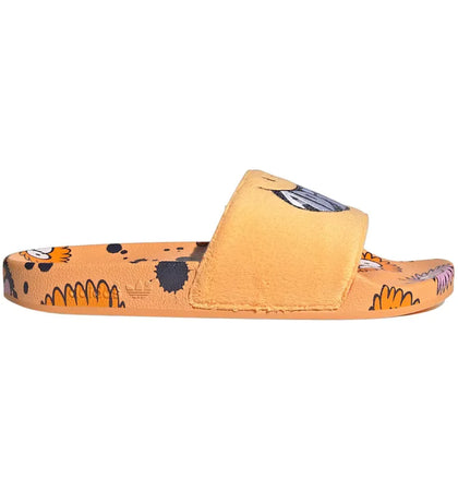 adidas Adilette Slides Kevin Lyons Hazy Orange Cloud White Shadow Navy - authentic adidas sneakers