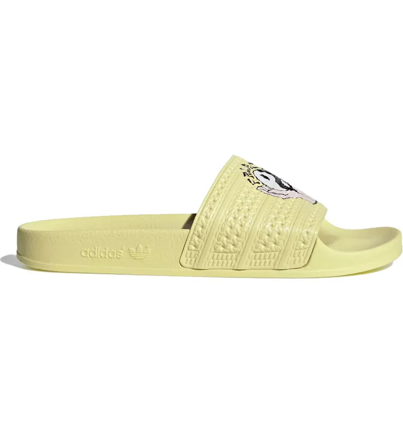 adidas Adilette Slides Palace Palaste Light Yellow - vue 360