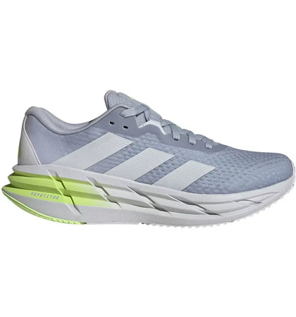 adidas Adistar 3 Halo Silver Zero Metalic Pulse Lime - authentic adidas sneakers