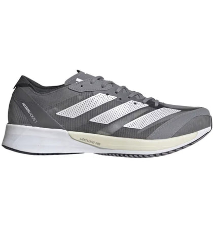 adidas Adizero Adios 7 Grey Silver Metallic - authentic adidas sneakers