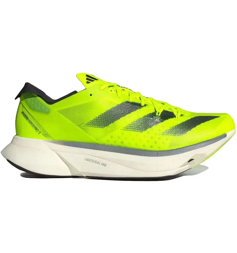adidas Adizero Adios Pro 3 Lucid Lemon - vue 360