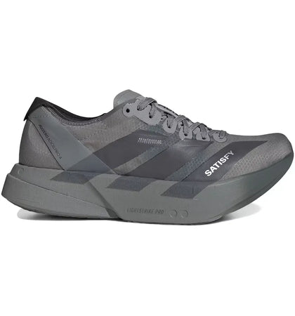 adidas Adizero Adios Pro 4 Satisfy Black Grey (Women's) - authentic adidas sneakers