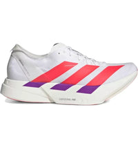 adidas Adizero Adios Pro 4 White Lucid Red Shock Purple