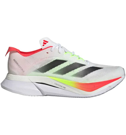 adidas Adizero Boston 12 Cloud White Core Black Lucid Red - authentic adidas sneakers