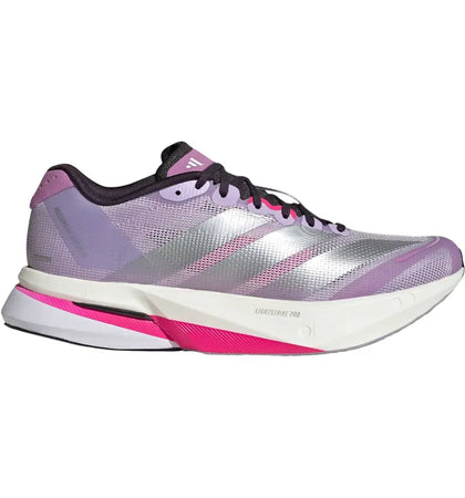 adidas Adizero Boston 13 Powder Plum Silver Metallic (Women's) - authentic adidas sneakers