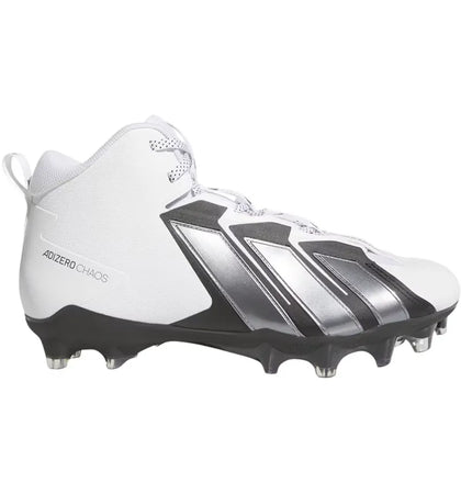 adidas Adizero Chaos II Lineman White Iron Metallic - authentic adidas sneakers