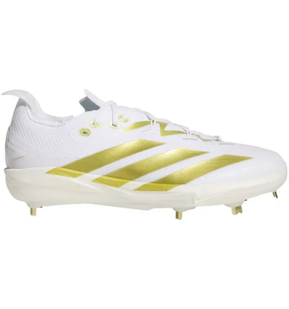 adidas Adizero Electric+ 2.0 Cloud White Gold Metallic - authentic adidas sneakers