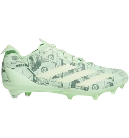 adidas Adizero Electric II Cleats Currency Neutral Semi Green Spark - authentic adidas sneakers