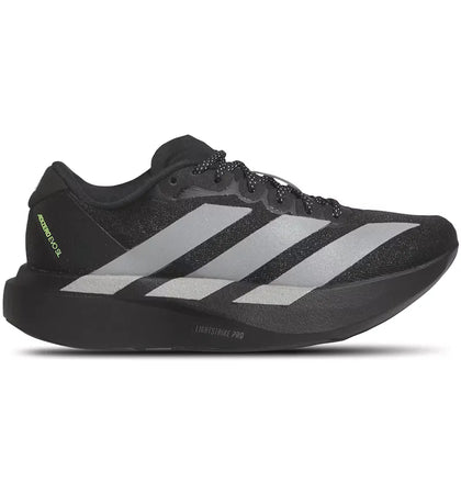 adidas Adizero Evo SL Black Silver Metallic Signal Green (GS) - authentic adidas sneakers
