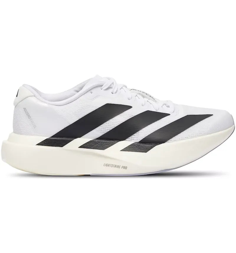 adidas Adizero Evo SL White Black (GS) - vue 360