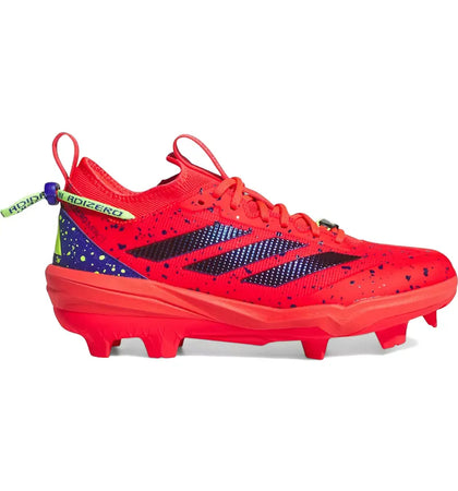 adidas Adizero Impact TPU 2.0 Baseball Shades Lucid Red Blue Lemon - authentic adidas sneakers