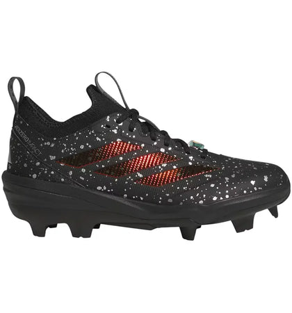 adidas Adizero Impact TPU BSB 2.0 Shades Black Silver Metallic - authentic adidas sneakers
