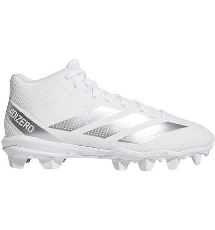adidas Adizero Impact.2 Molded Rubber Cloud White Silver Metallic - authentic adidas sneakers
