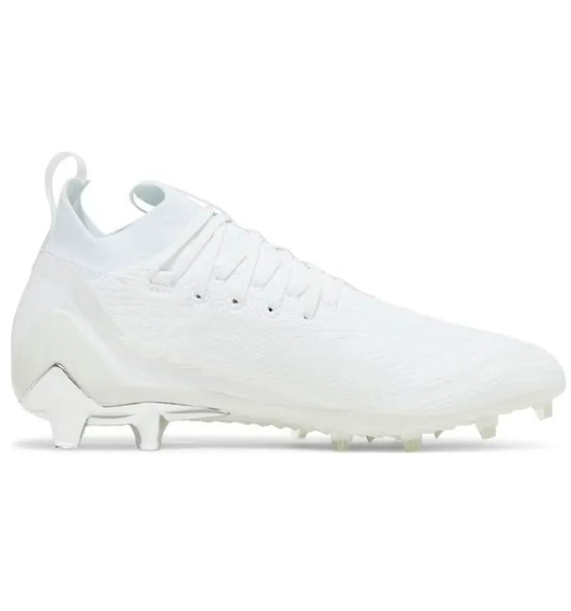 adidas adizero Primeknit Cleats White Silver Metallic - vue 360