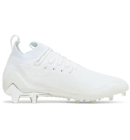 adidas adizero Primeknit Cleats White Silver Metallic - authentic adidas sneakers