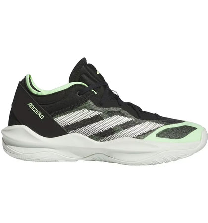 adidas Adizero Select 2.0 Low Core Black Cloud White Green Spark - authentic adidas sneakers