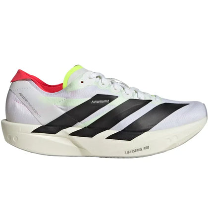adidas Adizero Takumi Sen 10 Cloud White Core Black Lucid Red (Women's) - authentic adidas sneakers