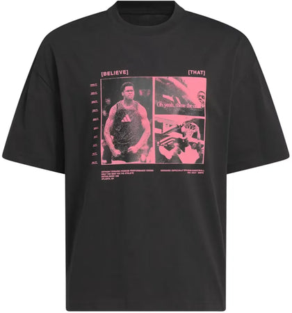 adidas AE Tee Black Acid Red - authentic adidas product