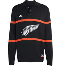 adidas & All Blacks Knitted Polo Black Black