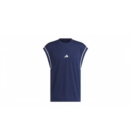 adidas All-World Sleeveless Tank Top Team Navy Blue 2/Team Navy Blue 2 - authentic adidas product