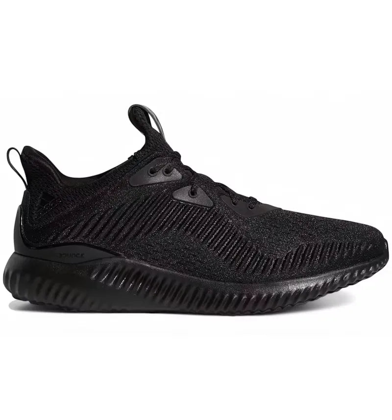 adidas Alphabounce+ Triple Black - vue 360