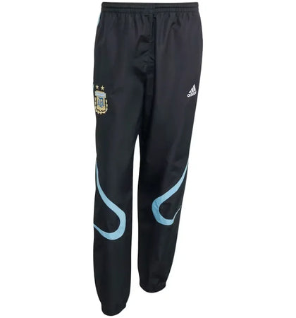 adidas Argentina 2006 Track Pants Black - authentic adidas apparel