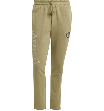 adidas Arsenal Seasonal Fleece Tracksuit Bottoms Orbit Green - authentic adidas product
