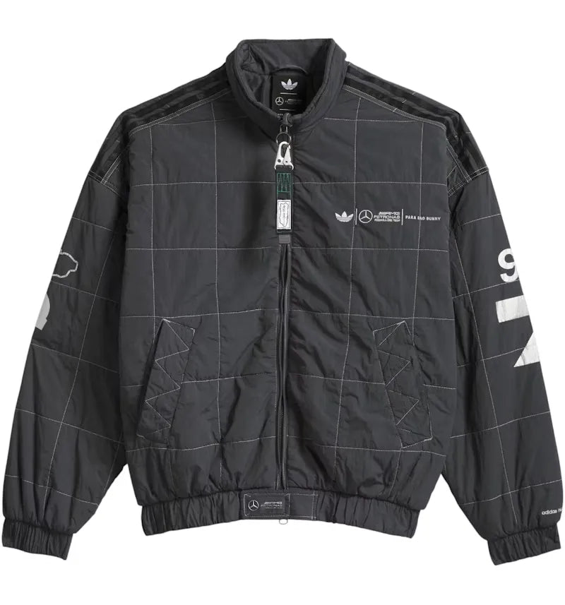 adidas Bad Bunny Mercedes - Amg Petronas Formula Team Jacket Dgh Solid Grey - vue 360