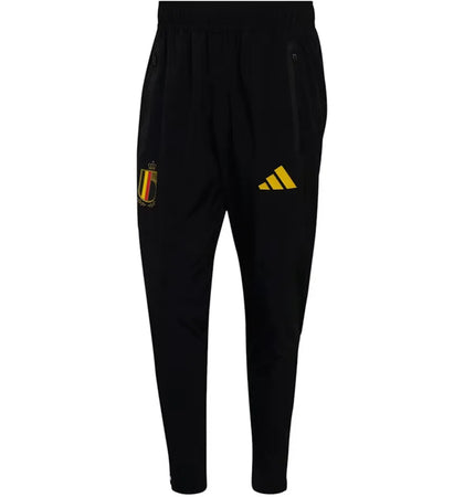 adidas Belgium Tiro Tech Tracksuit Pants Black - authentic adidas apparel